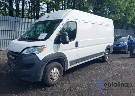 2023 Ram Promaster 2500 High Roof 159 Wb from USA, damaged, VIN 3C6LRVDG7PE525069